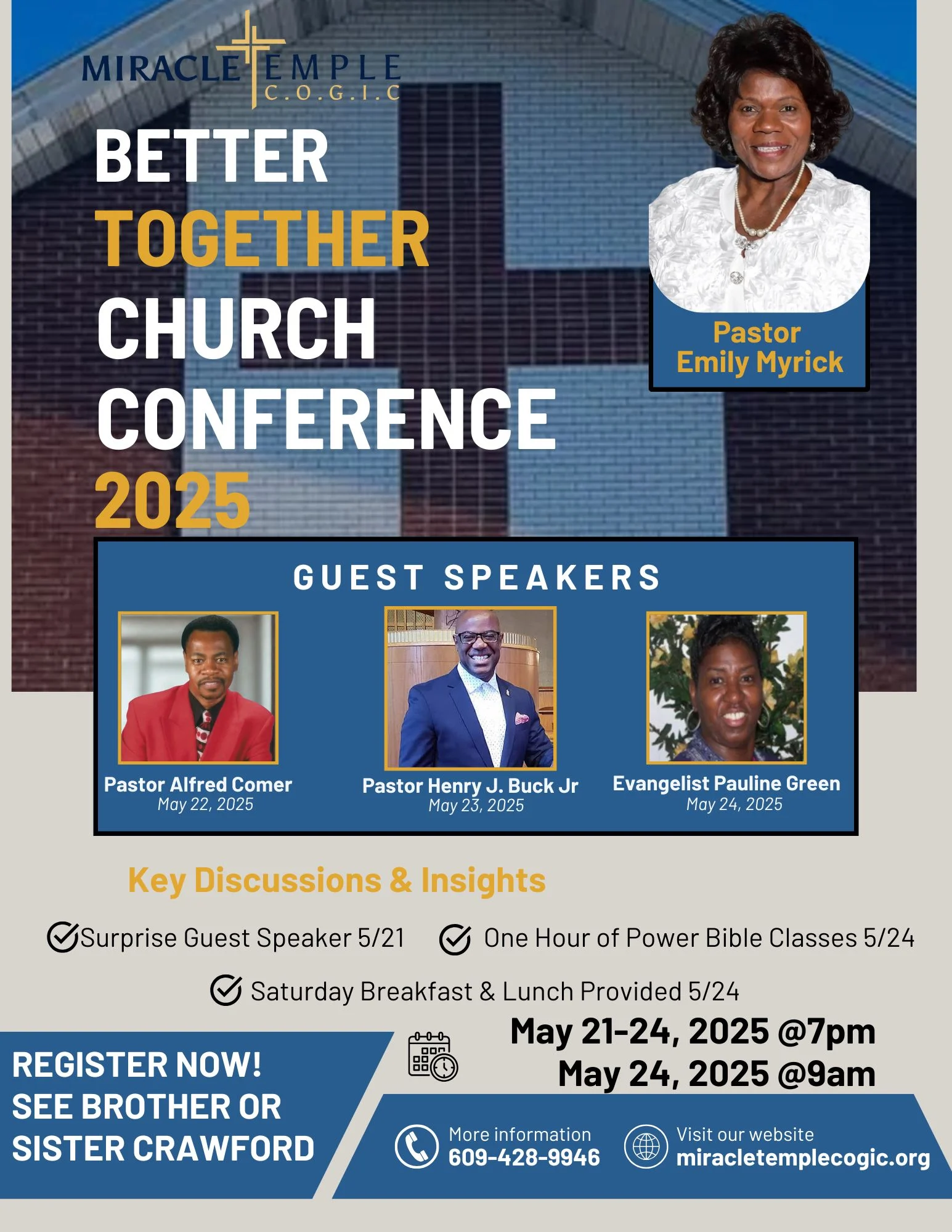 Miracle Temple COGIC - Better together church conference 2025