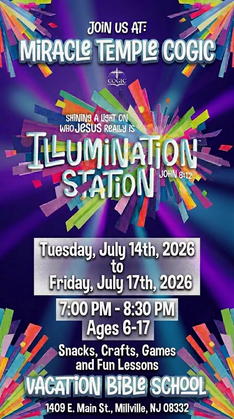 Vacation bible school 2026